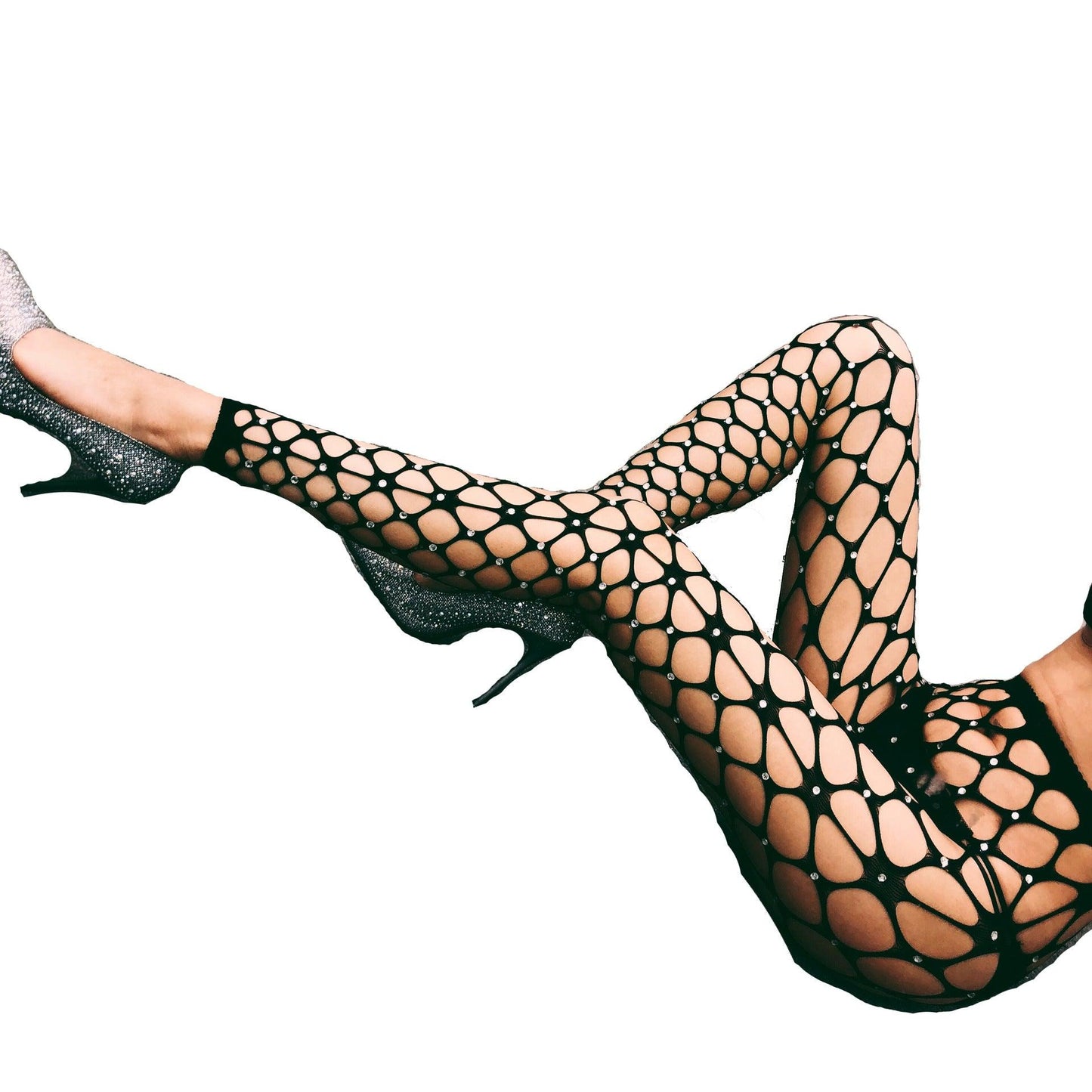 Sexy Stockings Rhinestone Stockings - Shop Alluring