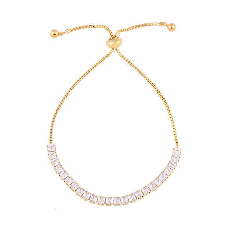 Multicolored zircon bracelet - Shop Alluring