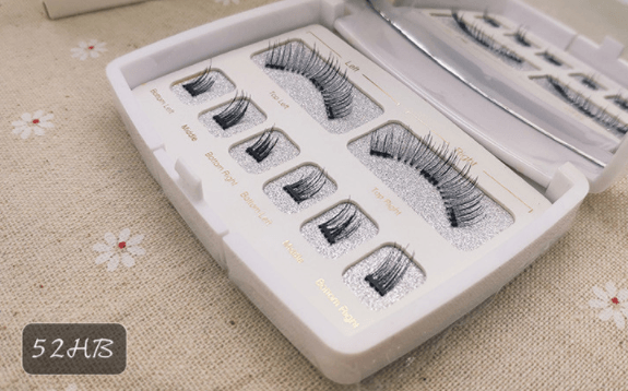 Magnetic Eyelashes 3D Faux Mink Full Strip Lashes False - Shop Alluring