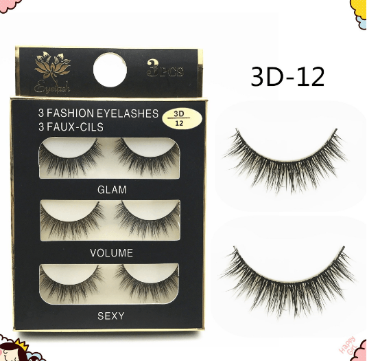 3D Handmade False Eyelashes - Shop Alluring