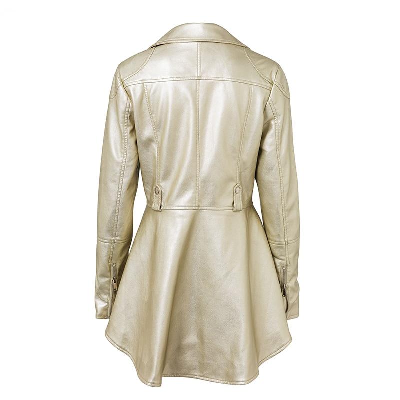 Faux leather PU jackets-Jackets-Shop Alluring