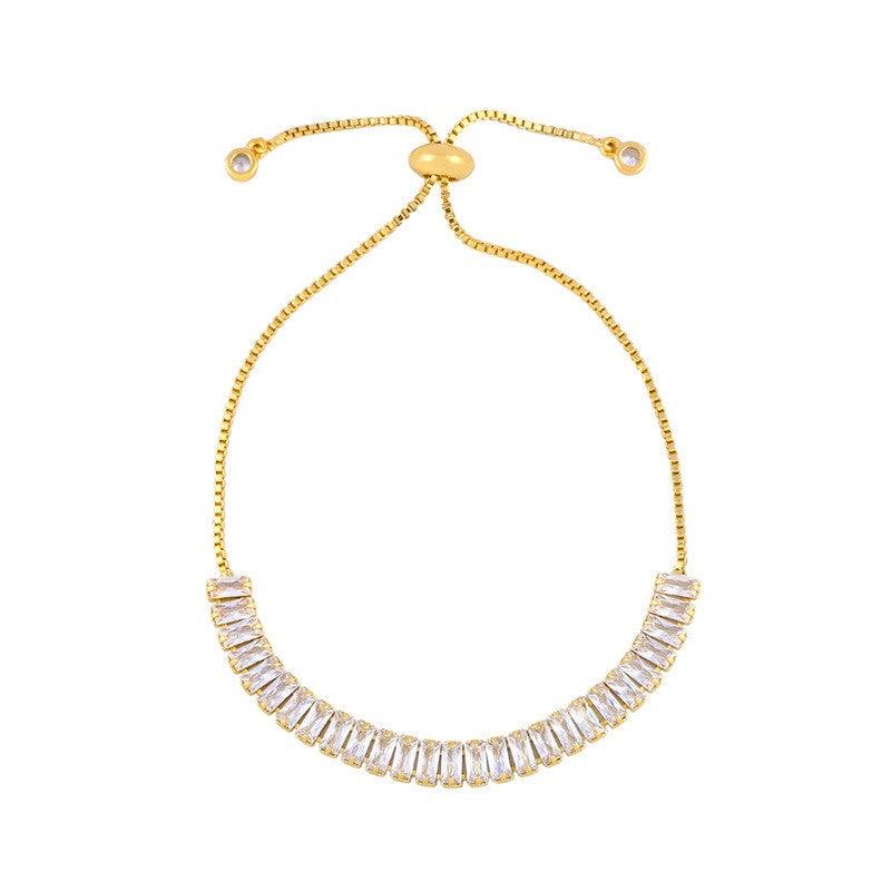 Multicolored zircon bracelet - Shop Alluring
