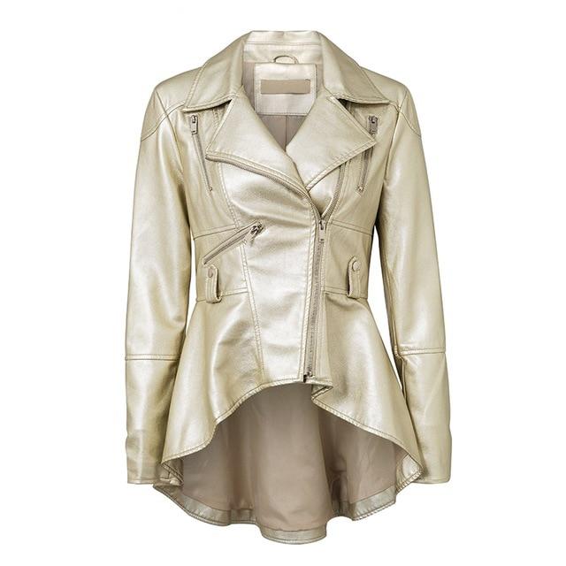 Faux leather PU jackets-Jackets-Shop Alluring