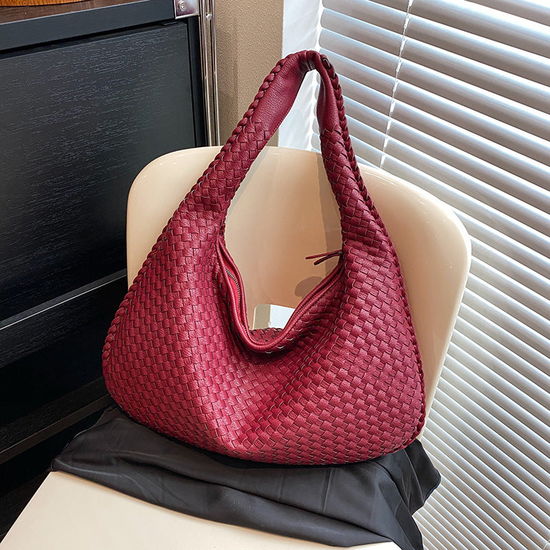 Woven Tote Bag for Shoulder Handbag Large Capacity - Online Fashion Store -Shop Alluring