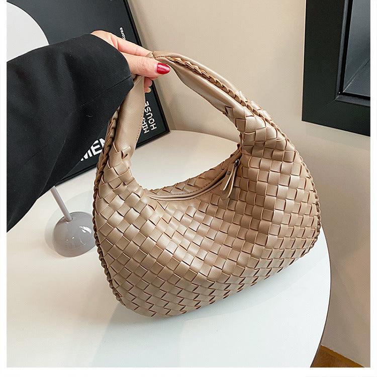 Woven Tote Bag for Shoulder Handbag Large Capacity - Online Fashion Store -Shop Alluring