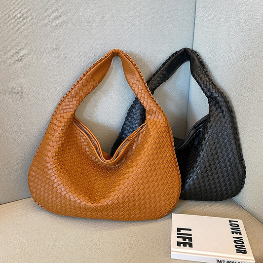 Woven Tote Bag for Shoulder Handbag Large Capacity - Online Fashion Store -Shop Alluring