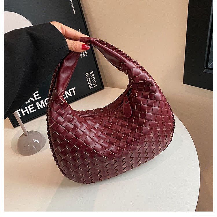 Woven Tote Bag for Shoulder Handbag Large Capacity - Online Fashion Store -Shop Alluring