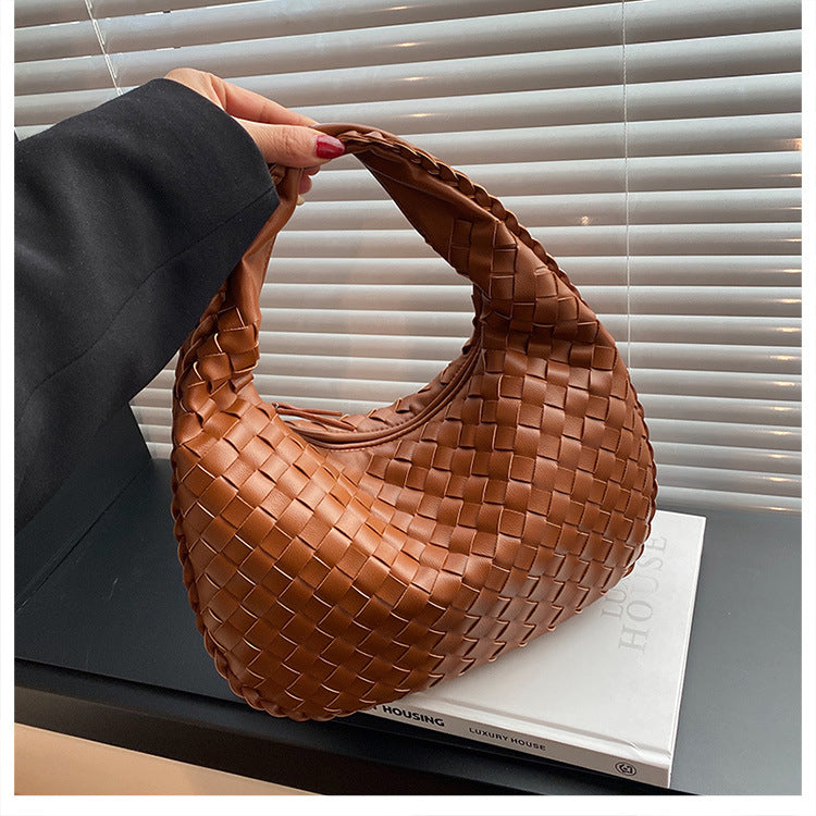 Woven Tote Bag for Shoulder Handbag Large Capacity - Online Fashion Store -Shop Alluring