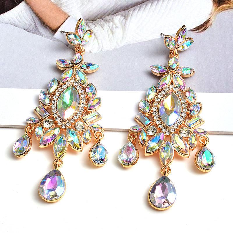 Elegant Vintage Crystal Dro Earrings - Shop Alluring