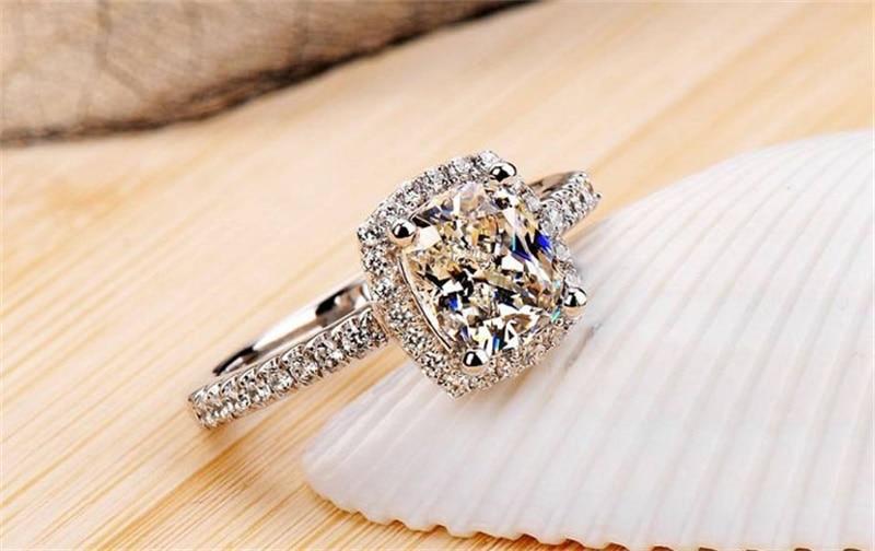 Cubic Zirconia Silver Statement Rings-Rings-Shop Alluring