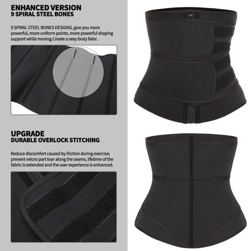 Neoprene Sauna Waist Trainer Corset Belt - Online Fashion Store -Shop Alluring
