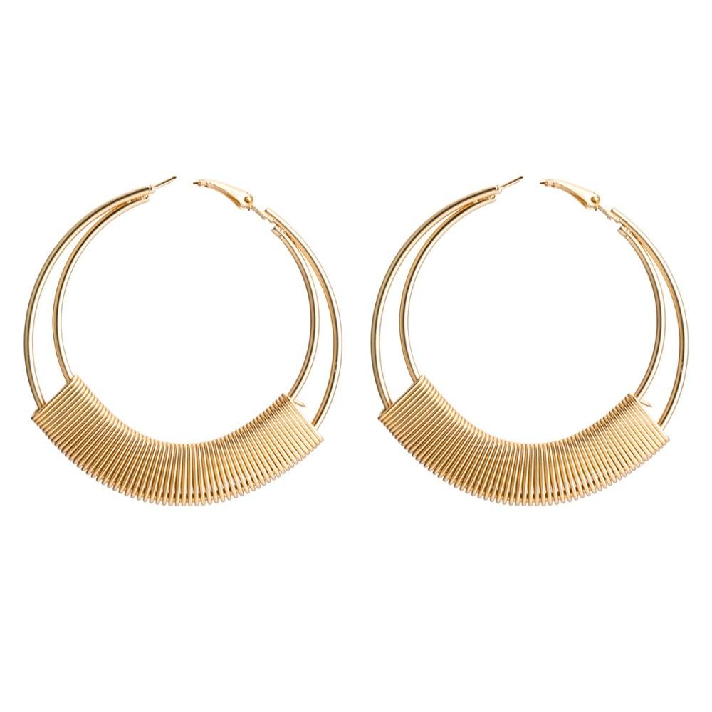 Big Hoops Earrings Round Circle-Earrings-Shop Alluring