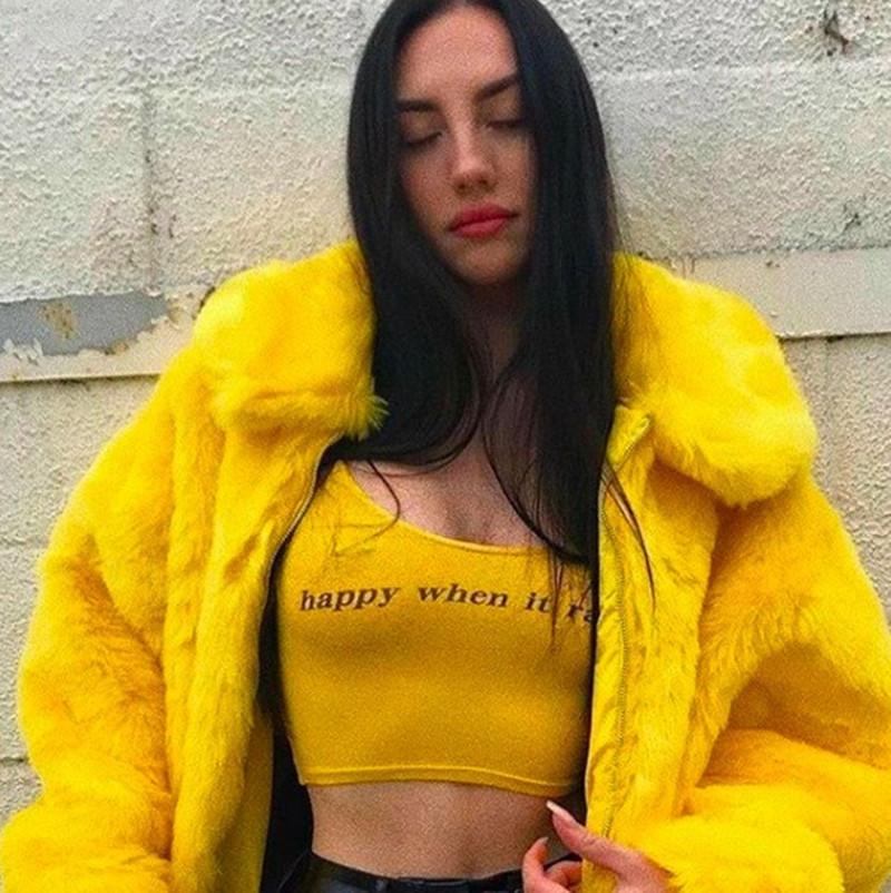 Gia Faux Fur Coats Thick Hip Hop-Jackets-Shop Alluring