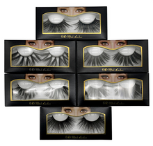 Load image into Gallery viewer, 25mm Mink Fals Eyelashes 6D three-dimensional

